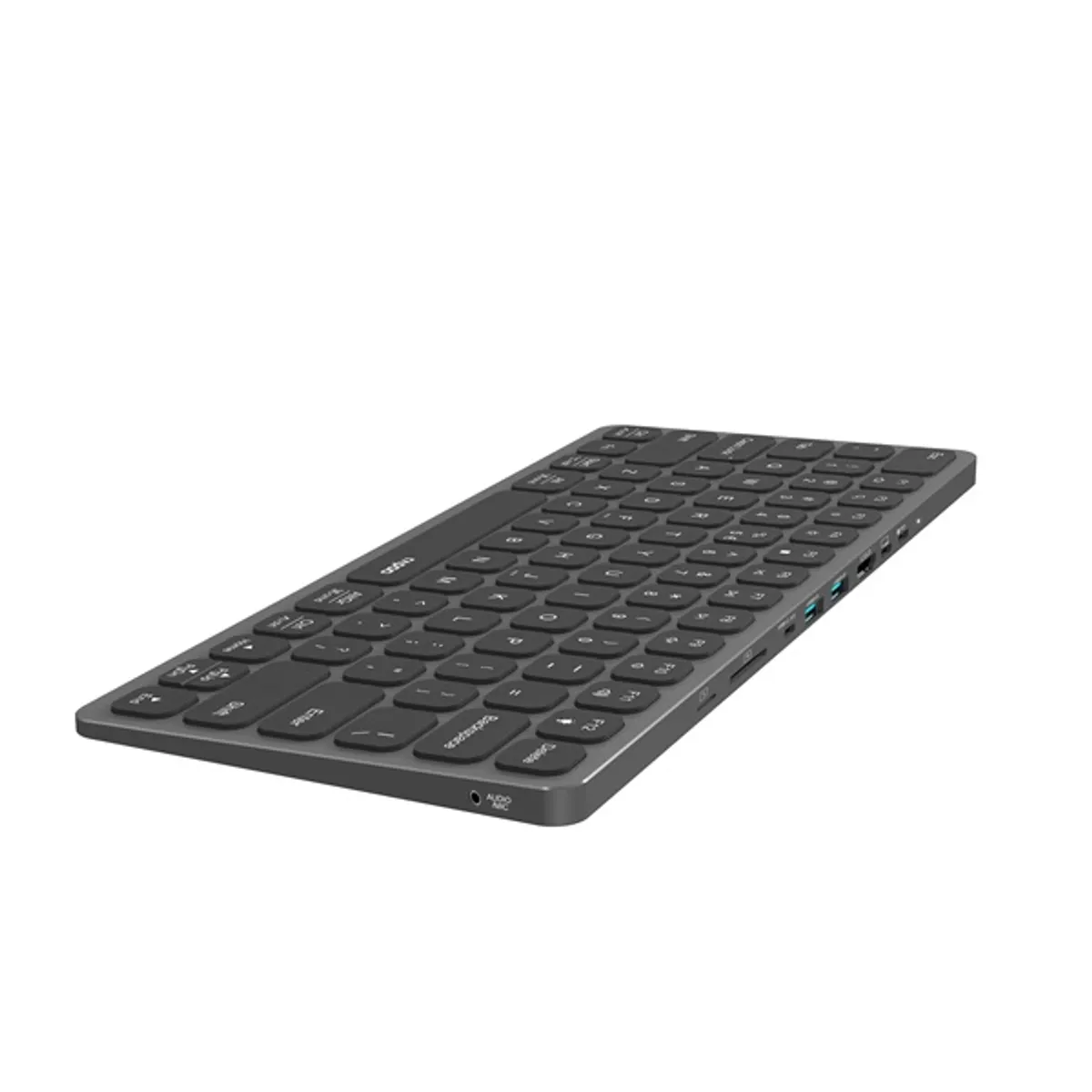 RAPOO 00226412 UCK-6001 8in1 USB-C elosztó fekete HDMI 2.0 4K 60Hz PD 100W #7
