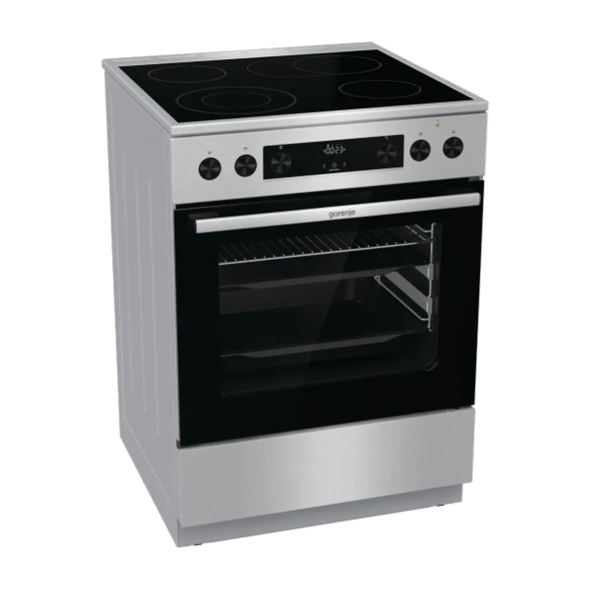 GORENJE 740939 kerámialapos szabadonálló tűzhely 4 zóna 71 l sütőtér 60x60x85 cm energiaosztály A #3