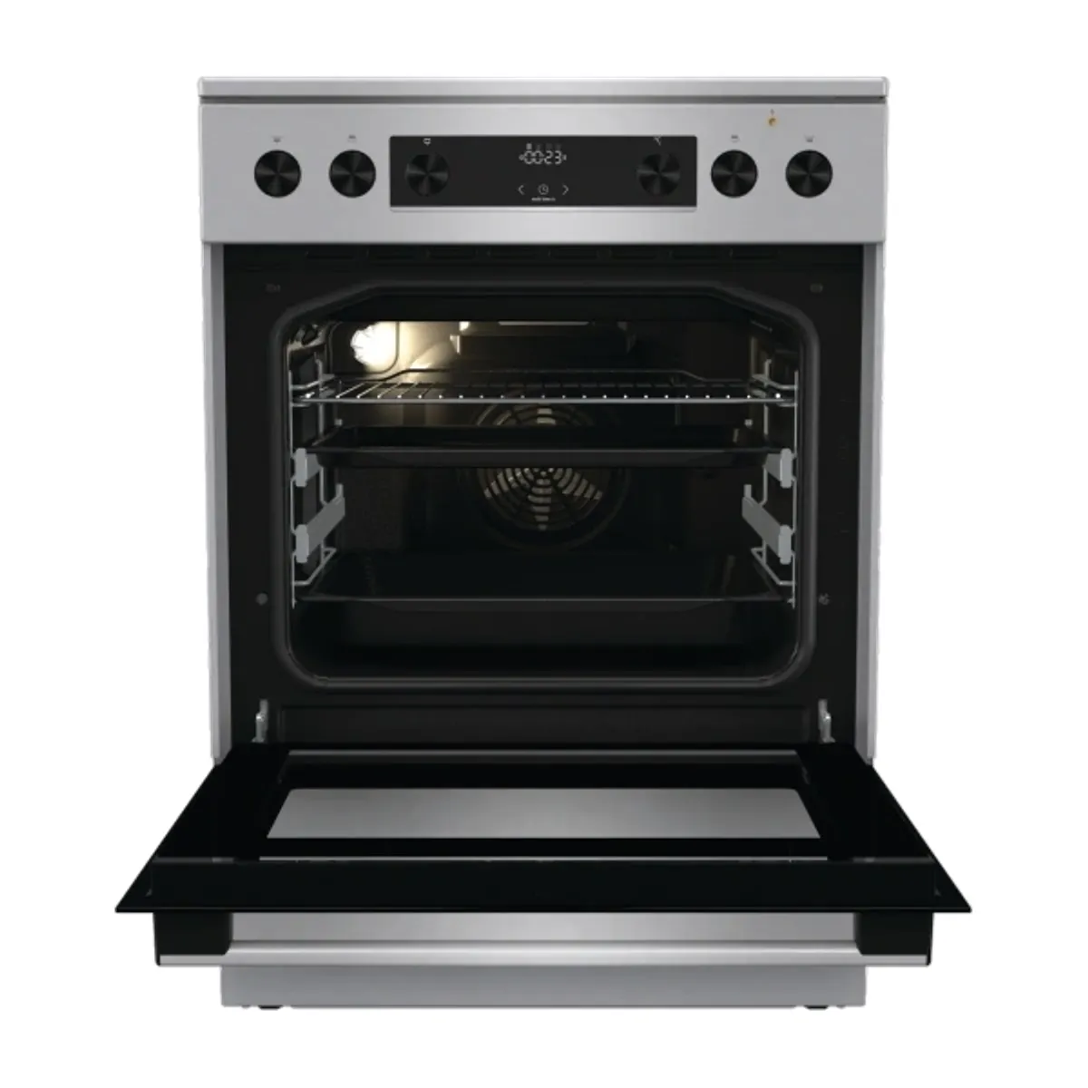 GORENJE 740939 kerámialapos szabadonálló tűzhely 4 zóna 71 l sütőtér 60x60x85 cm energiaosztály A #6