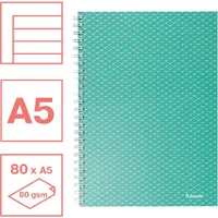 Esselte 628472 Colour'Breeze spirálfüzet A5, 80 lap, vonalas, FSC #2