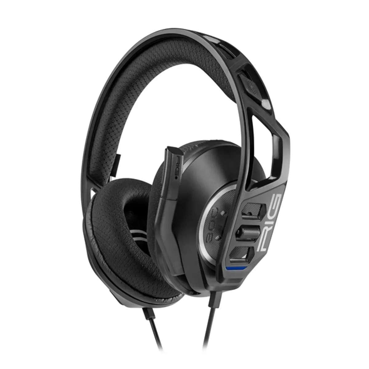 NACON 2808366 RIG 300PRO HS PS5 fekete 40 mm 32 ohm 20-20000 Hz 111 dB 120 cm vezetékes mikrofon 100-10000 Hz PS4 PS5 Xbox Switch PC #1