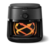 PHILIPS NA130/00 Forrólevegős sütő 6,2 l Fekete Kijelző Időzítő Kivehető edény Ellenőrzőablak #4