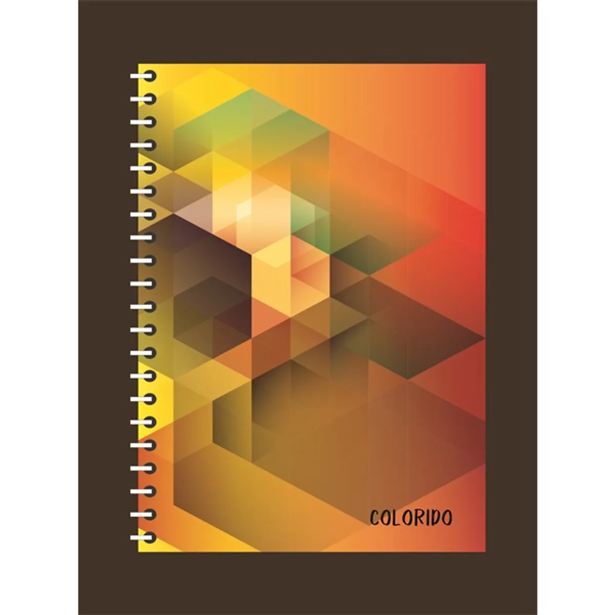 Pátria design P1112-0529 Colorido A4 200 lap vonalas spirálfüzet #4
