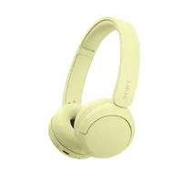 Sony WHCH520Y.CE7 WHCH520 Bluetooth fejhallgató sárga 30 mm hangszóró 50 óra üzemidő