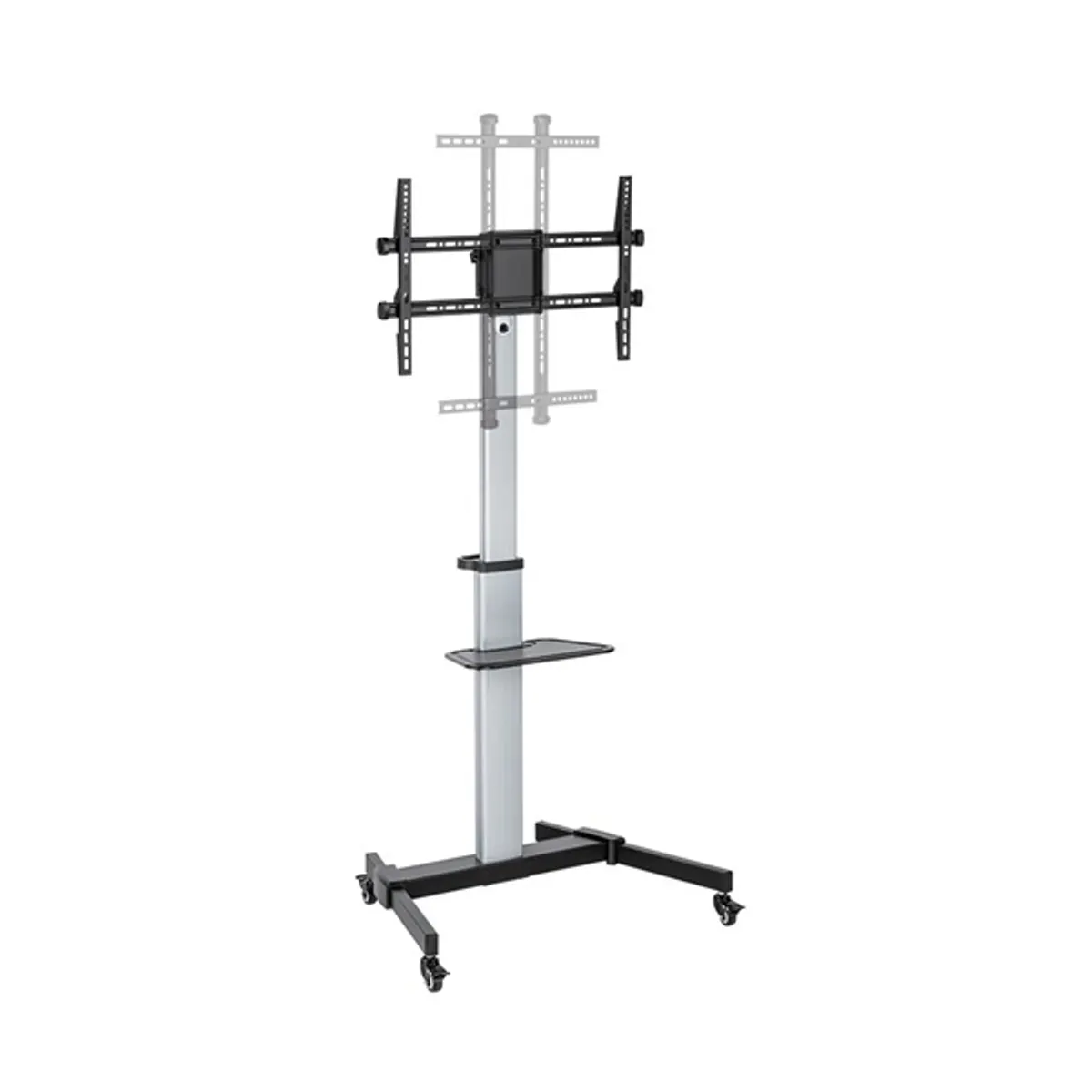 STELL 35060692 SOS 4050 37"-86" padlóállvány teherbírás 50 kg magasság 1669-2069 mm mélység 700 mm kábelrendező állítható dőlés 5-10 fok #5