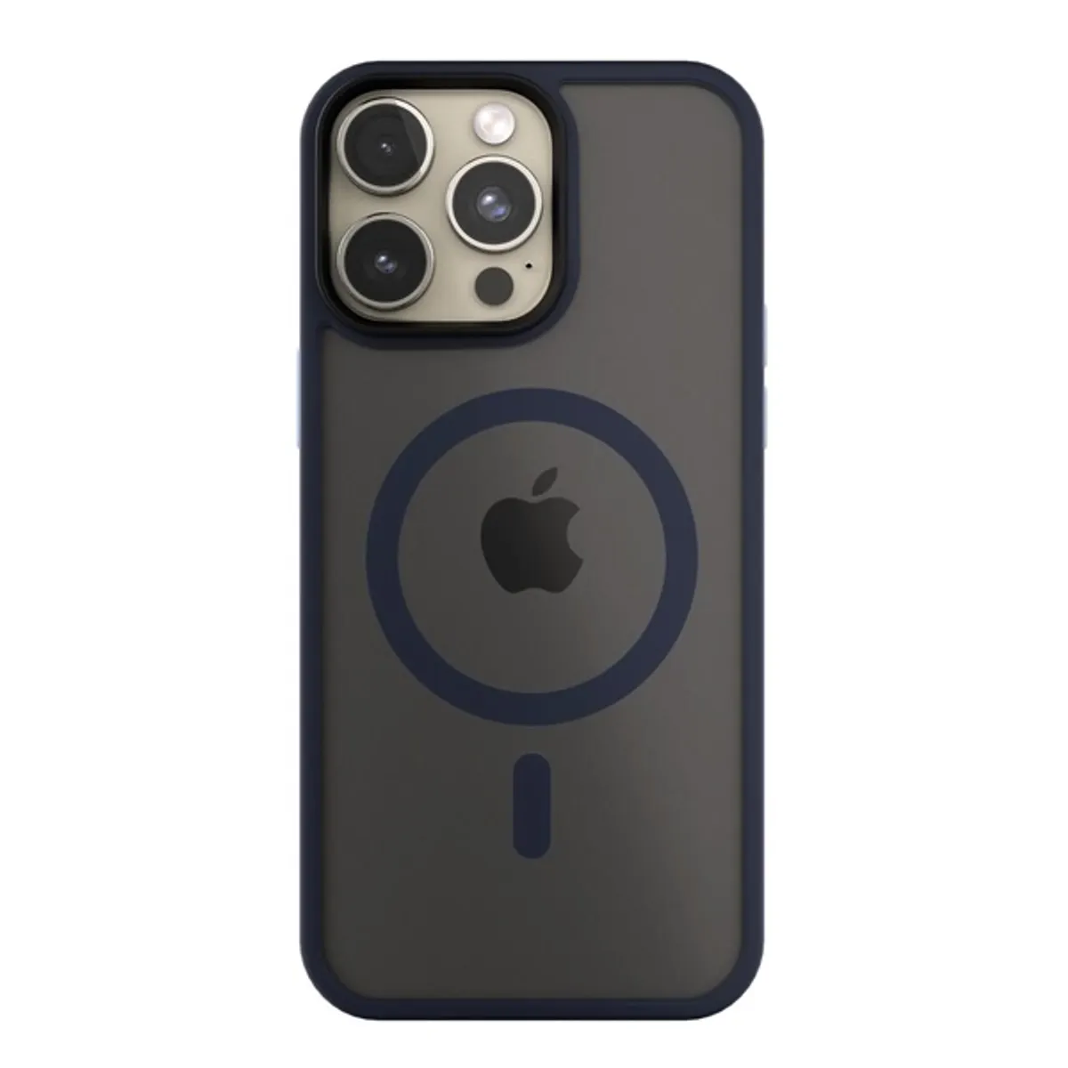 Nextone IPH-15PROMAX-MAGSF-MISTCASE-MN Mistcase Szilikon Hátlap Fekete Apple MagSafe 6,7" #2