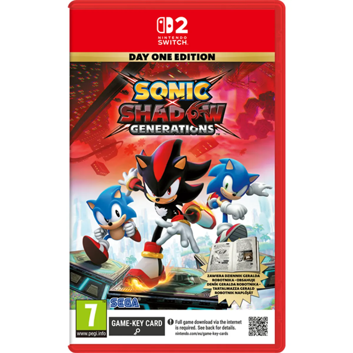 Sega 5055277055906 Sonic X Shadow Generations Nintendo Switch 2 Platformer 7 év #1