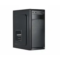 Spire SPT1534B-U3 matx ház fekete táp nélküli usb 3.0 előlapi 1db 5,25 külső hely 1db 3,5 belső hely 2db 2,5 belső hely acél-műanyag