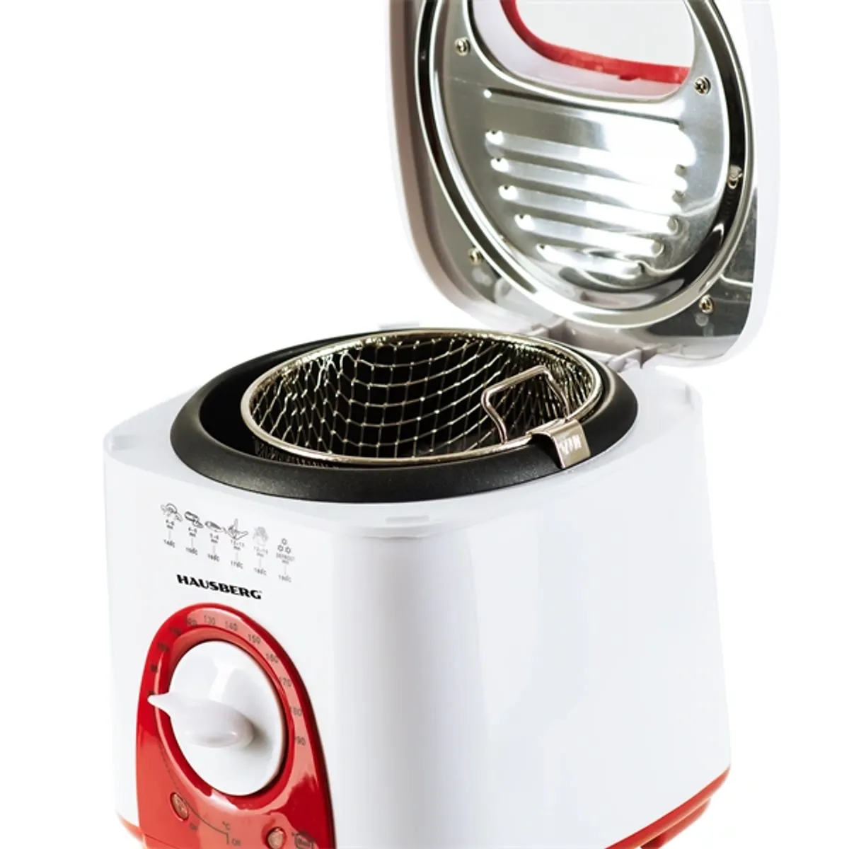 Hausberg HB-1320RS fritőz 1 liter 950 W piros #3