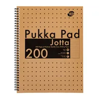 Pukka Pad A15548081 spirálfüzet A4 200 oldalas vonalas FSC karton fedél 3 db