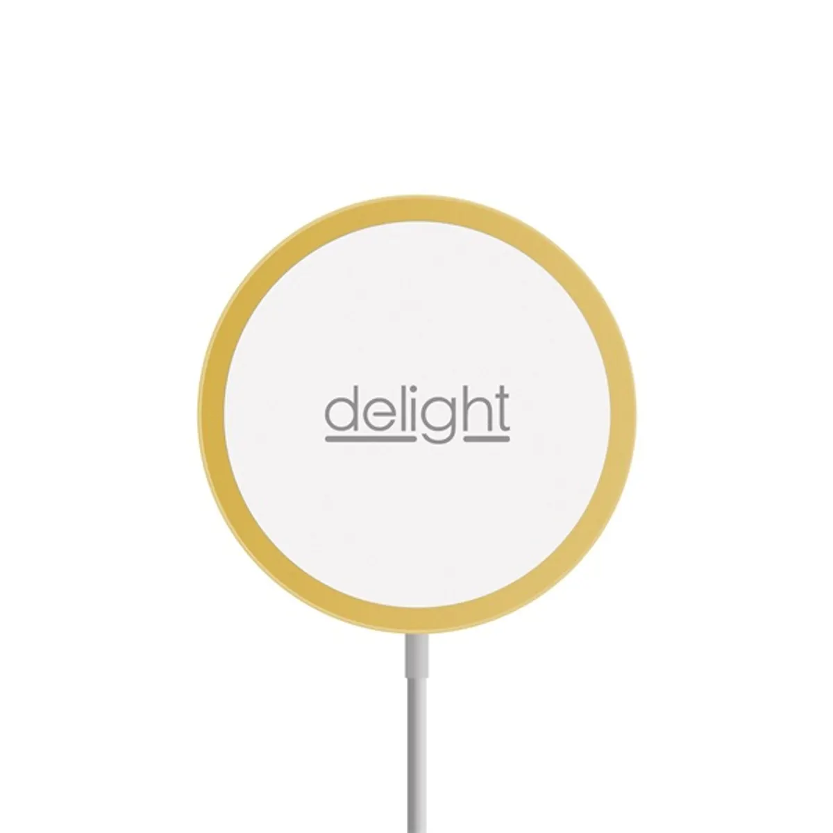Delight 55164B vezeték nélküli töltőpad Type-C arany 10 W 100 cm USB-C #1