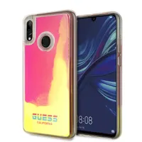 Guess GUHCHPS19GLCP hátlap tok mintás rózsaszín Huawei P Smart 2019 kompatibilis