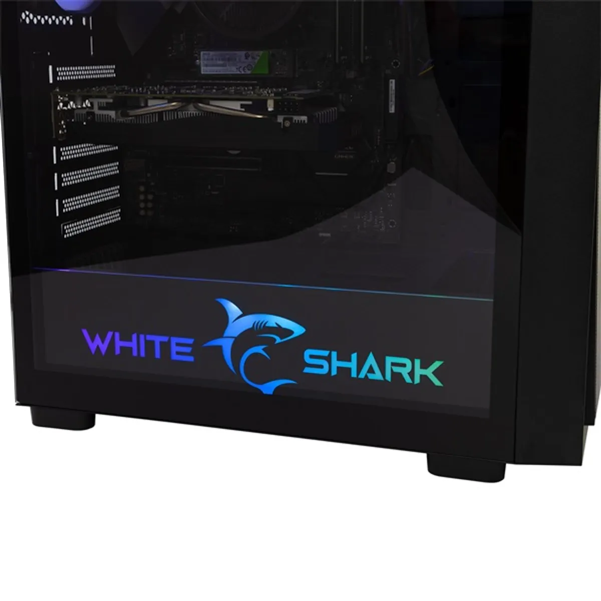 White Shark WS GCC-2401B Warhead E-ATX 215x485x400 mm, 4 db ventilátor, 2x3,5" belső hely, 2x2,5" belső hely, USB 3.0, fekete #2