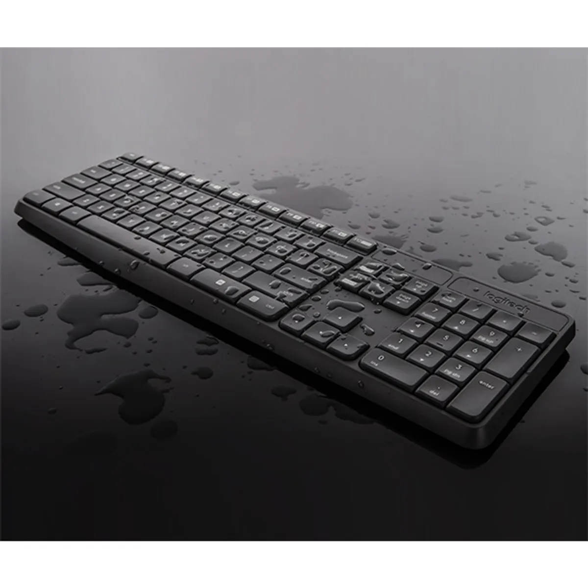 Logitech 920-007935 MK235 Vezeték nélküli billentyűzet és egér, magyar kiosztás, fekete #2