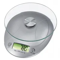 Xavax 00106993 Milla digitális konyhai mérleg ezüst lcd 5,0 kg 1 g #1