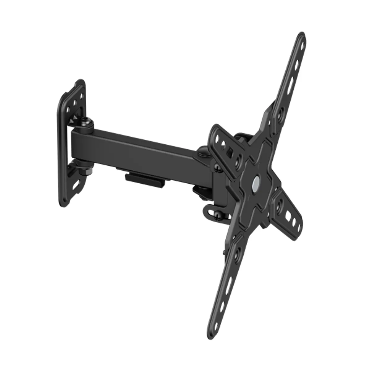 SBOX LCD-221-2 Dönthető, forgatható fali konzol 13"-43" VESA 75x75;200x200 max terhelhetőség 20 kg kábelrendező 1 db billenthető 12° acél fekete #2