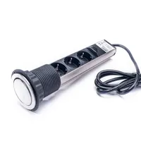 TOO PPS-302-3BR rejtett hálózati elosztó beépíthető 3x SCHUKO aljzat 180 cm IP20 #2