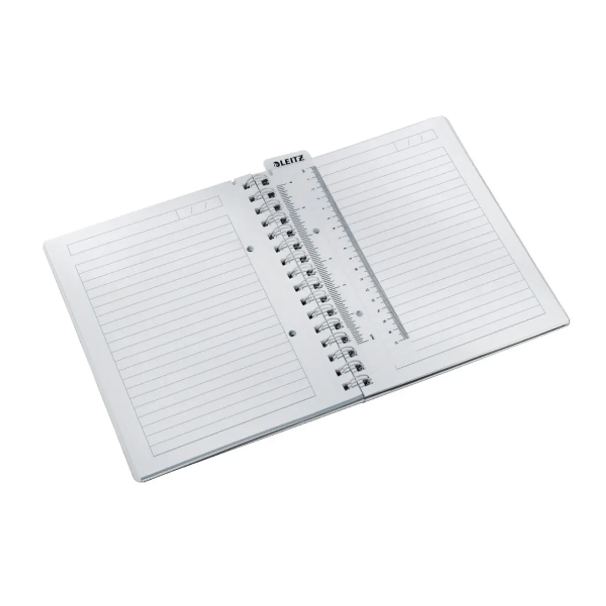 Leitz 46390016 Wow A5 vonalas sárga spirálfüzet 80 lap 80 g m2 mikroperforált lapok polipropilén fedél lefűzhető zöld FSC álló #2