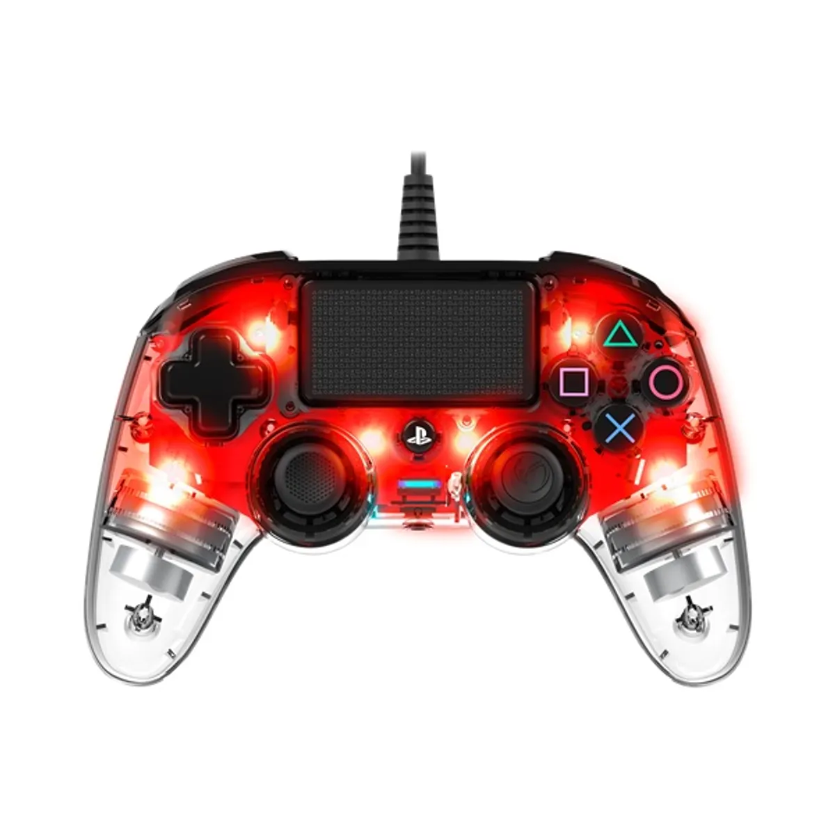 Nacon 2804955 kontroller ps4 kompatibilis érintőpad 3.5 mm fejhallgató csatlakozó 2x vibrációs motor pc kompatibilis xinput #3
