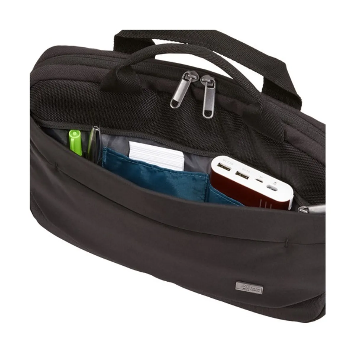 Case Logic 3203984 ADVA-111 11,6" notebook táska fekete poliészter párnázott belső első zseb vállpánt hordozó fogantyú #5