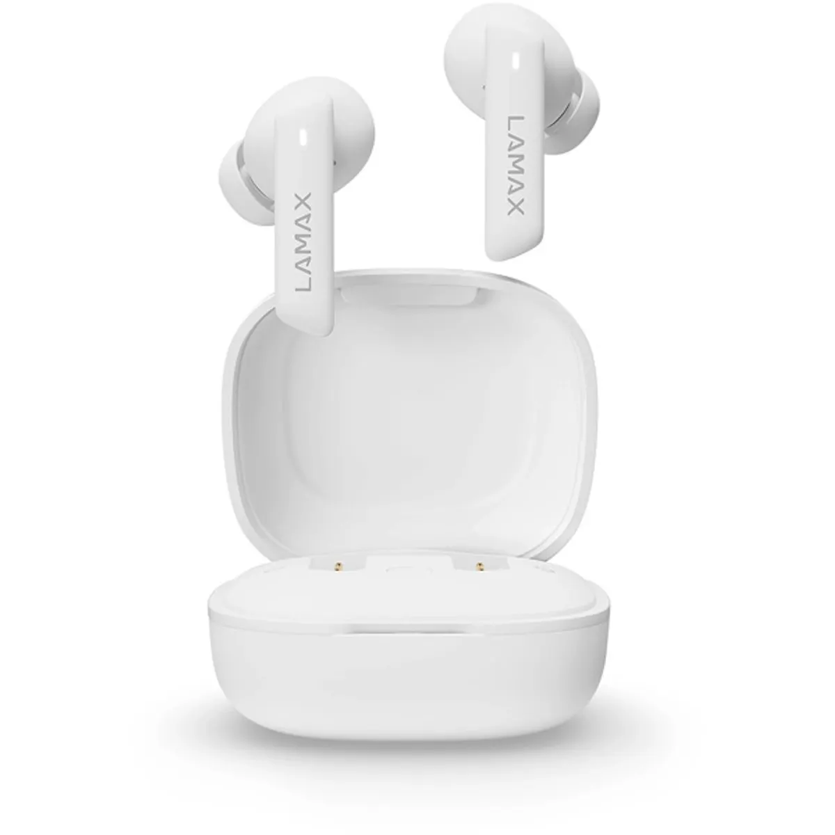 LAMAX LXIHMCPS1ACWA Clips1 ANC True Wireless fülhallgató fehér Bluetooth 5.3 USB-C 10 óra üzemidő tok 380 mAh #1