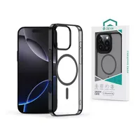 Devia ST116351 Glimmer Magnetic Series hátlap átlátszó-fekete Apple iPhone 16 Pro Max