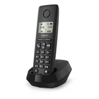 GIGASET S30852-H3105-S201 Pure 100 fekete 1,5" vezeték nélküli kézibeszélővel bővíthető hívófél azonosítás #6
