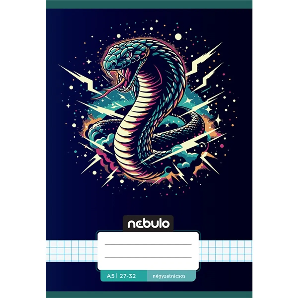 Nebulo NR-2-VM-A5 füzet sima matt fólia A5 40 lap álló tűzött #4