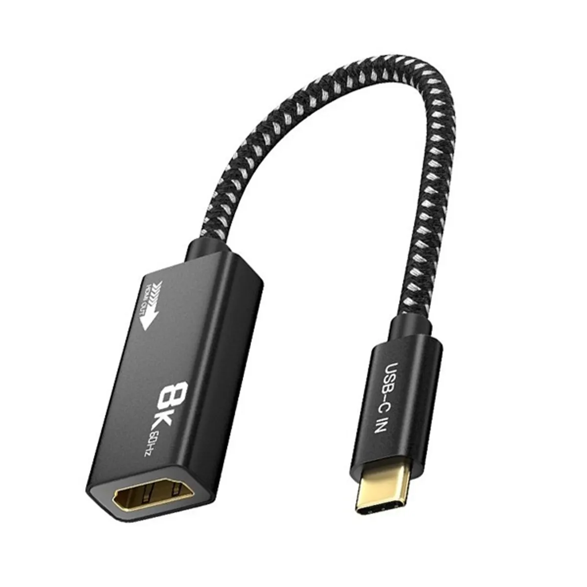 AVAX AD901 PRIME type-c hdmi 2.1 8k60hz fekete adapter #1