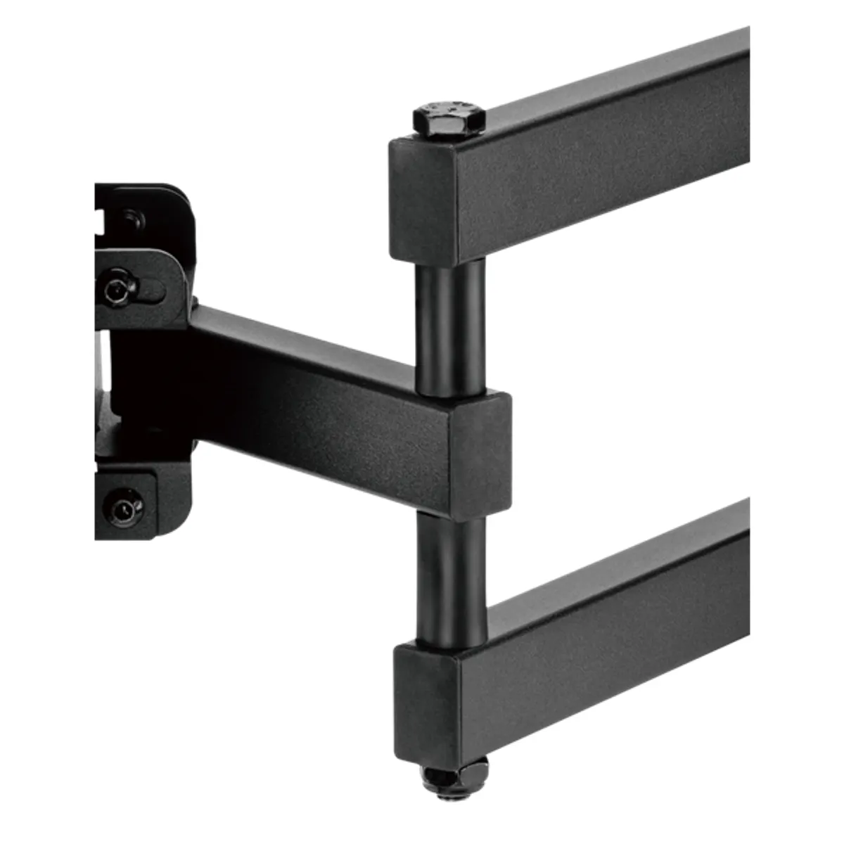 SBOX PLB-3644-2 Fali konzol 32"-55" max terhelés 35 kg VESA 100x100-400x400 Dönthető 3-15 Forgatható 90-90 Magasság állítható Kábelrendező Beépítés falra #7