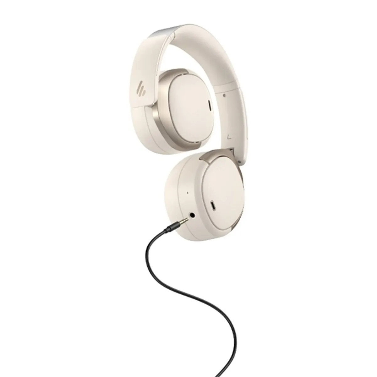 Edifier W80 IVORY W80 bluetooth 5.4 hibrid ANC 49 dB 40 mm titan membrán LDAC SBC USB-C 3,5 mm #6