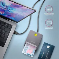 Axagon CRE-SM3TC FlatReader Kártyaolvasó USB-C USB 2.0 #2