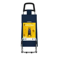 COLOMBO CRL001B ROLLY kék 40L 25kg 16cm festett acél váz 36 x 96 x 31 cm nyitott 36 x 90 x 7 cm zárt 1,5 kg #3