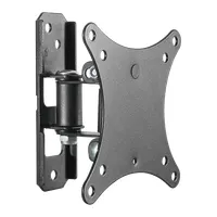 STELL 35057265 Fali konzol acél fekete 13"-27" VESA 75x75;100x100 20 kg forgatható 15 fok billenthető 10 fok