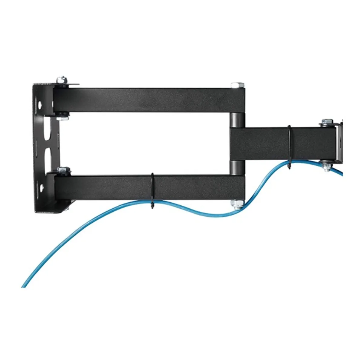 STELL 35057198 SHO 4600 Fali konzol 32"-55" VESA 75x75-400x400 1 db Kihúzható Forgatható Döntés 18° Kábelrendező Acél Fekete #7