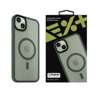 NextOne IPH-15PLUS-MAGSF-MISTCASE-PTC MistCase hátlap Szilikon zöld iPhone 15 Plus MagSafe kompatibilis 6,7"