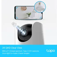 TP-LINK TAPO C225 Pan Tilt 2K QHD Wi-Fi kamera #2