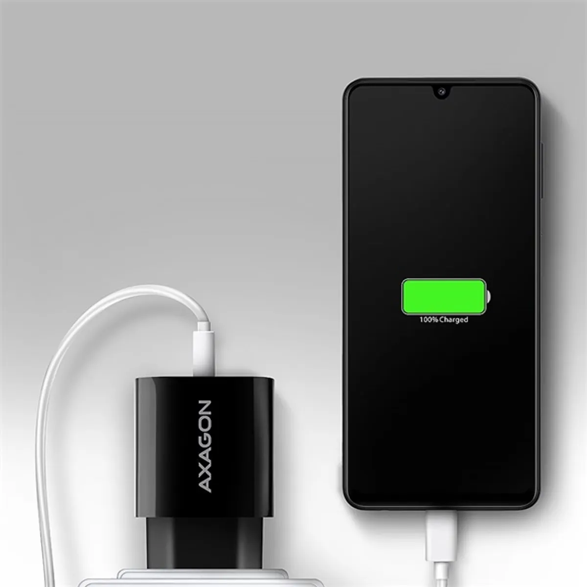 AXAGON ACU-QC18 QC3.0 USB-A falitöltő 18W univerzális kompatibilitás #6
