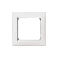 Legrand 770491 Valena keret 1-es fehér ezüst