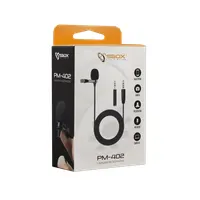 SBOX PM-402 Csiptetős mikrofon Fekete 3,5 mm jack #6