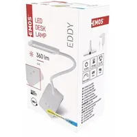 EMOS Z7599W Eddy Led asztali lámpa fehér 6 W 360 lm dimmelhető 12 V 0,36 A #4