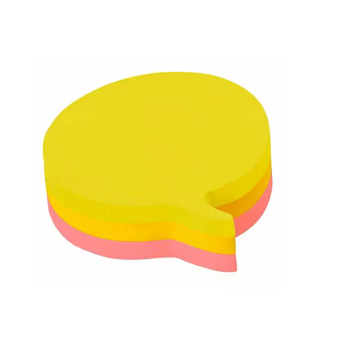 Post-it 7100172405 szövegbuborék alakú jegyzettömb 70x70 mm többszínű öntapadós #2