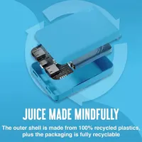 JUICE JU194716 ECO 3 Charge 10000mAh 2x USB-A, 1x USB-C kékeszöld Újrahasznosított műanyag #4