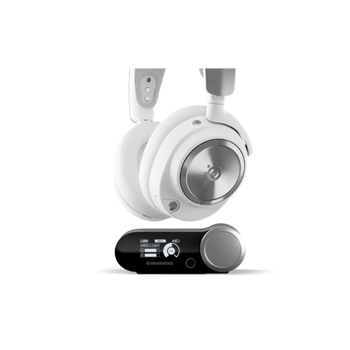 STEELSERIES 61525 Arctis Nova Pro Wireless Fehér Bluetooth és vezeték nélküli 40 mm hangszóró USB-C Xbox kompatibilitás 22 óra #3