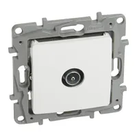 Legrand 764551 Niloé tv aljzat végzáró fehér