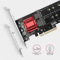 Axagon PCEM2-ND PCIe 2x NVMe M.2 adapter 2x M-key RAID #4