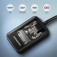 Axagon ADM2-AM USB-A 3.2 Gen2 M.2 NVMe SATA #4