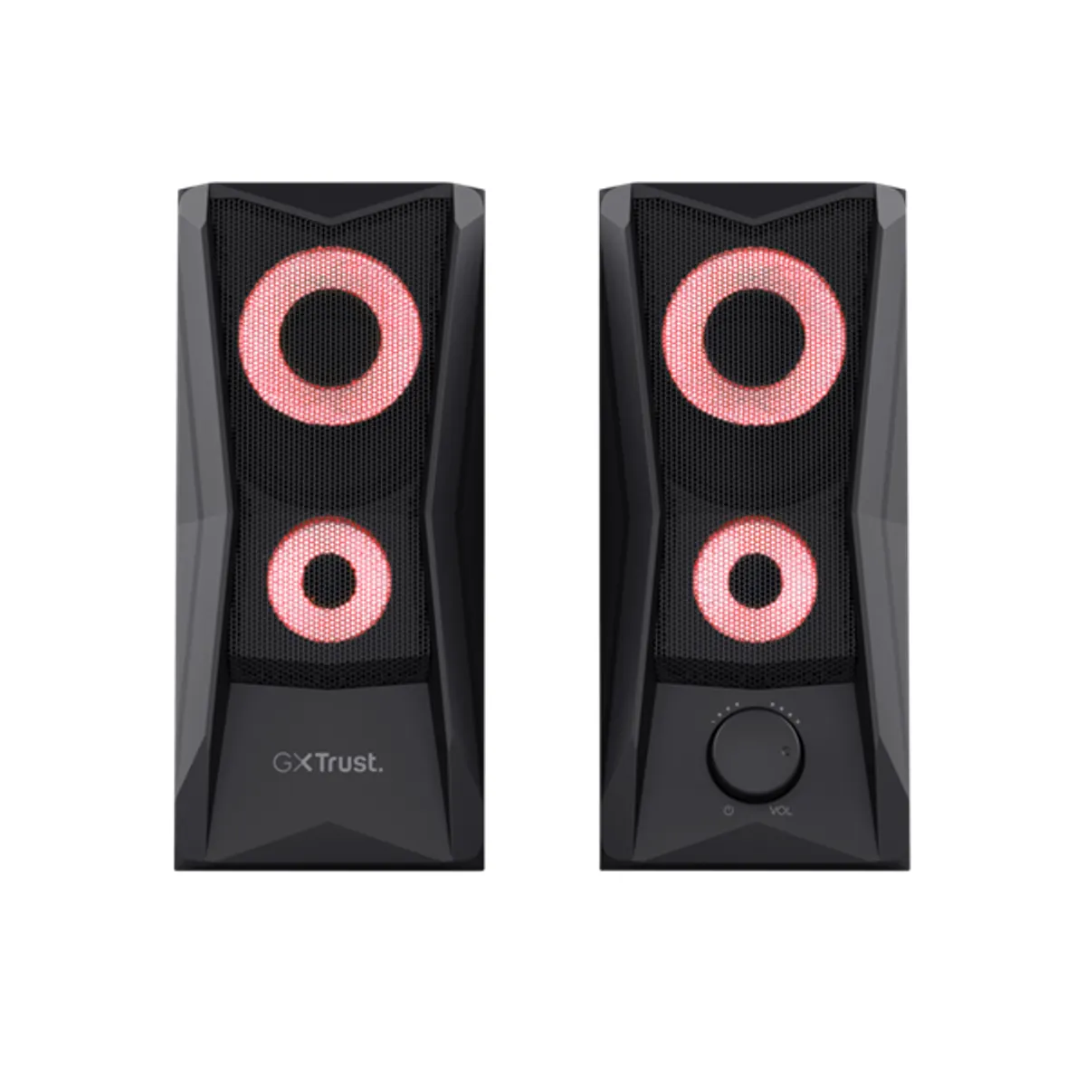Trust 25108 GXT606 Javv RGB 2.0 hangszóró pár fekete 3,5mm USB Type-A 12 W 4 ohm #4