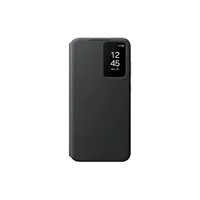 SAMSUNG EF-ZS926CBEGWW Smart View Wallet tok oldalra nyíló fekete Galaxy S24 Plus aktív Flip átlátszó előlap