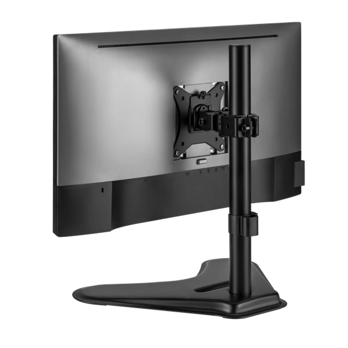SBOX SBOX LCD-F012-2 monitor konzol 17"-32" 75x75;100x100 9 kg 1 db forgatható, dönthető, billenthető, kábelrendező, acél, műanyag, fekete #7